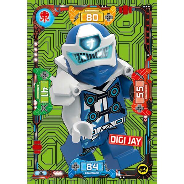 36 - Digi Jay - Helden Karte - Serie 5