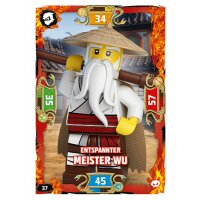 37 - Entspannter Meister Wu - Helden Karte - Serie 5
