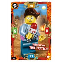 50 - Überraschte Tina Tratsch - Helden Karte - Serie 5
