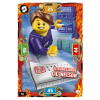 51 - Zeitungsjunge Lil Nelson - Helden Karte - Serie 5