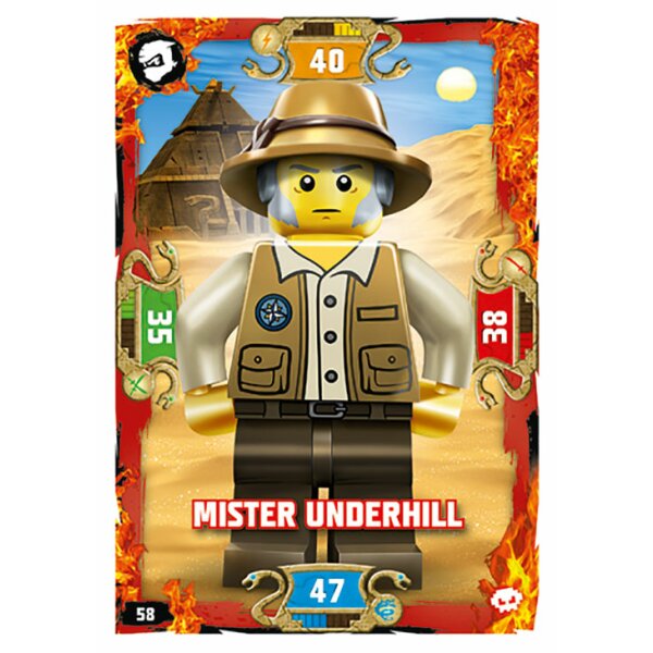 58 - Mister Underhill - Helden Karte - Serie 5