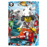 63 - Wolf & Akita - Helden Karte - Serie 5