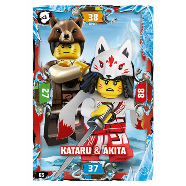 65 - Katuru & Akita - Helden Karte - Serie 5