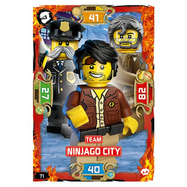 71 - Team Ninjago City - Helden Karte - Serie 5