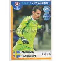 Road to EM 2016 - Sticker  337 - Andreas Isaksson