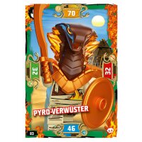 83 - Pyro-Verwüster - Schurken Karte - Serie 5