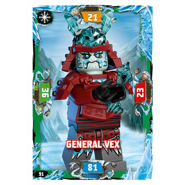 91 - General Vex - Schurken Karte - Serie 5