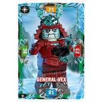 91 - General Vex - Schurken Karte - Serie 5