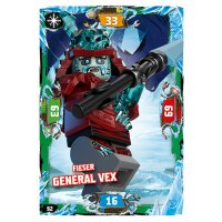 92 - Fieser General Vex - Schurken Karte - Serie 5