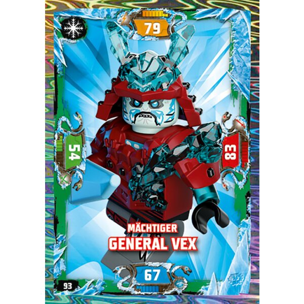 93 - Mächtiger General Vex - Schurken Karte - Serie 5