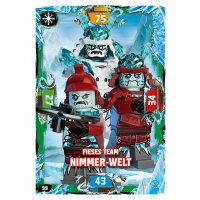 99 - Fieses Team Nimmer-Welt - Schurken Karte - Serie 5