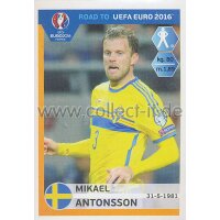 Road to EM 2016 - Sticker  340 - Mikael Antonsson