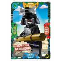 130 - Hinterhältiger Garmadon - Schurken Karte -...