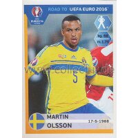 Road to EM 2016 - Sticker  342 - Martin Olsson