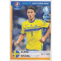 Road to EM 2016 - Sticker  346 - Albin Ekdal