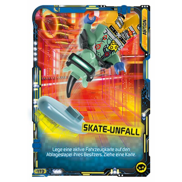 173 - Skate-Unfall - Aktionskarte - Serie 5