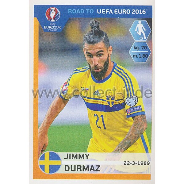 Road to EM 2016 - Sticker  349 - Jimmy Durmaz