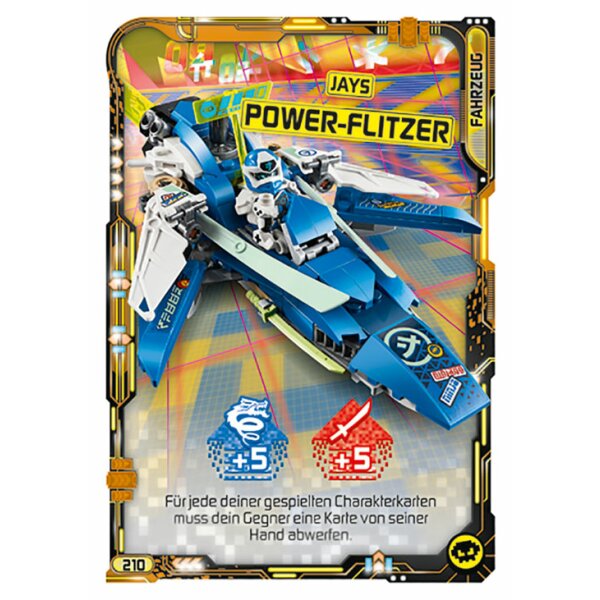 210 - Jays Power-Flitzer - Fahrzeugkarte - Serie 5