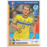 Road to EM 2016 - Sticker  351 - Ola Toivonen