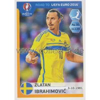 Road to EM 2016 - Sticker  352 - Zlatan Ibrahimovic