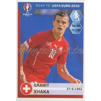 Road to EM 2016 - Sticker  360 - Granit Xhaka