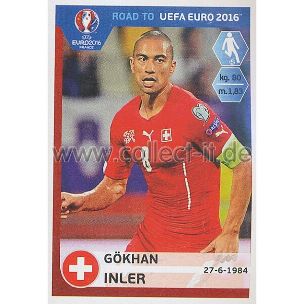 Road to EM 2016 - Sticker  361 - Gokhan Inler