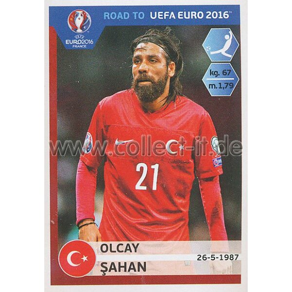 Road to EM 2016 - Sticker  382 - Olcay Sahan