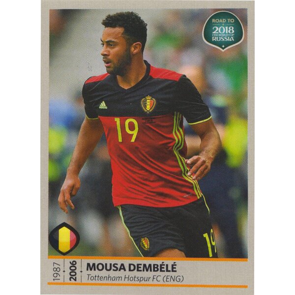 Road to WM 2018 Russia - Sticker 7 - Mousa Dembele