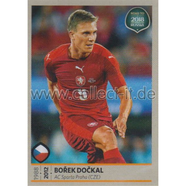 Road to WM 2018 Russia - Sticker 43 - Borek Dockal