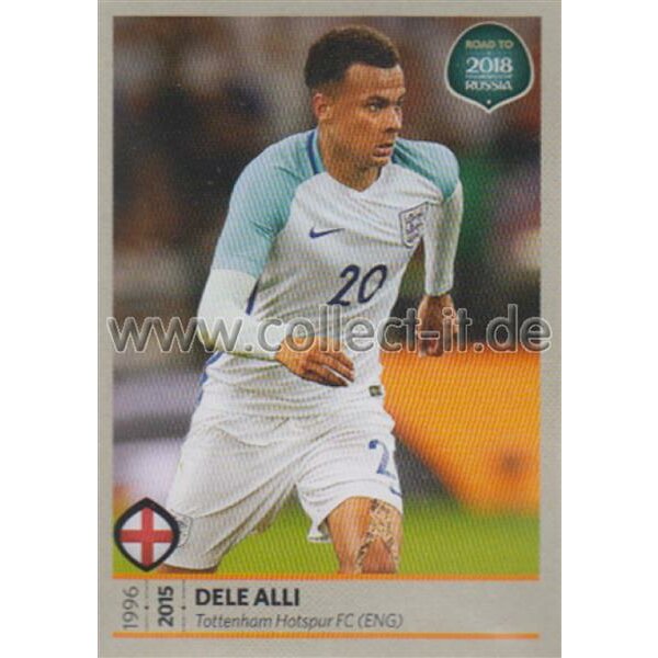 Road to WM 2018 Russia - Sticker 56 - Dele Alli