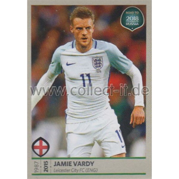 Road to WM 2018 Russia - Sticker 64 - Jamie Vardy