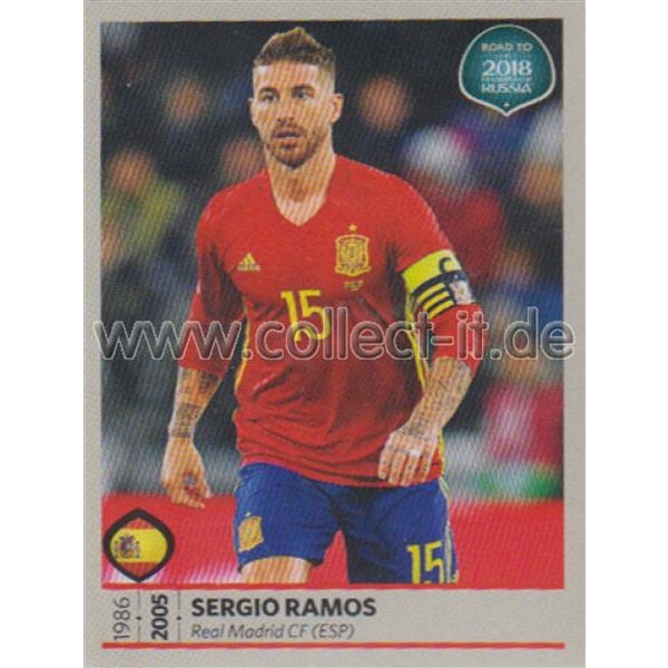 Road to WM 2018 Russia - Sticker 66 - Sergio Ramos