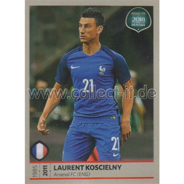 Road to WM 2018 Russia - Sticker 83 - Laurent Koscielny