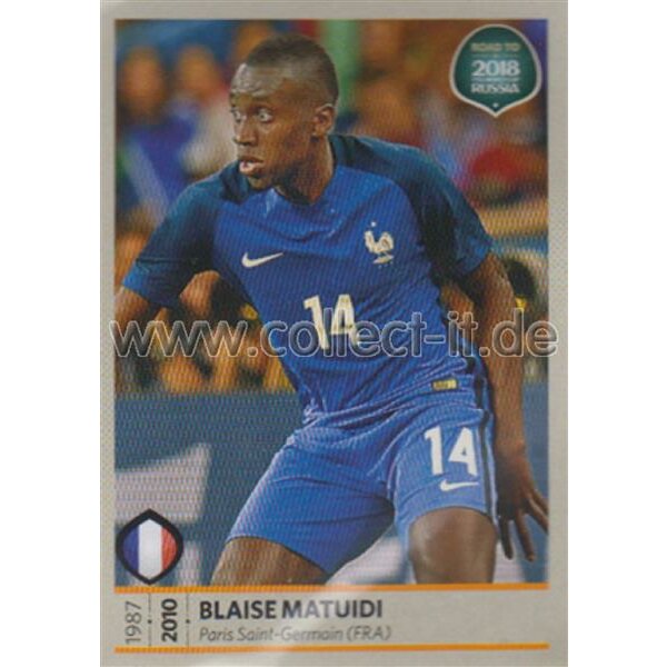 Road to WM 2018 Russia - Sticker 88 - Blaise Matuidi