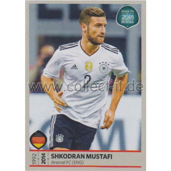 Road to WM 2018 Russia - Sticker 101 - Shkodran Mustafi