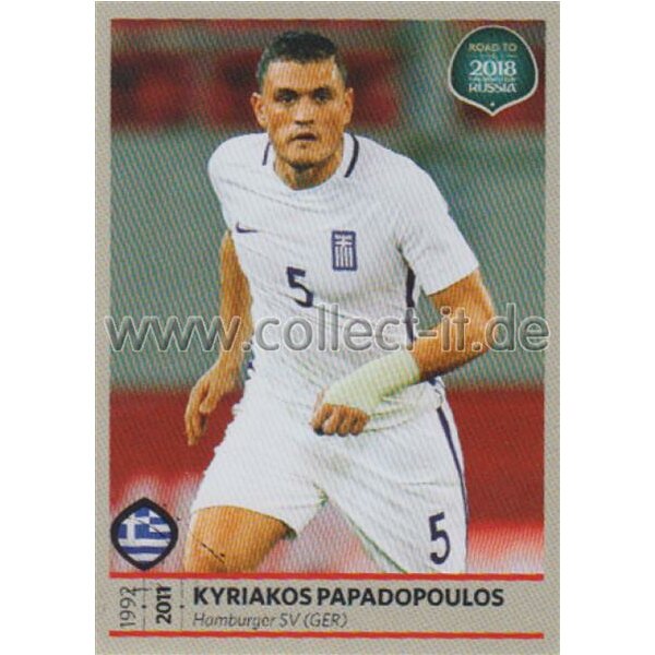 Road to WM 2018 Russia - Sticker 117 - Kyriakos Papadopoulos