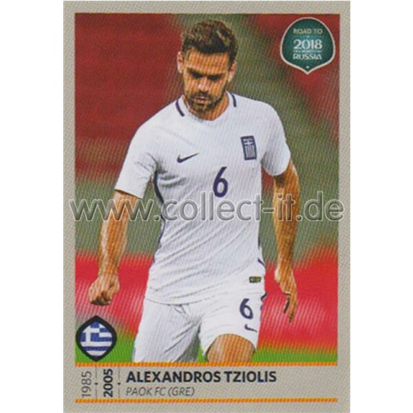 Road to WM 2018 Russia - Sticker 121 - Alexandros Tziolis