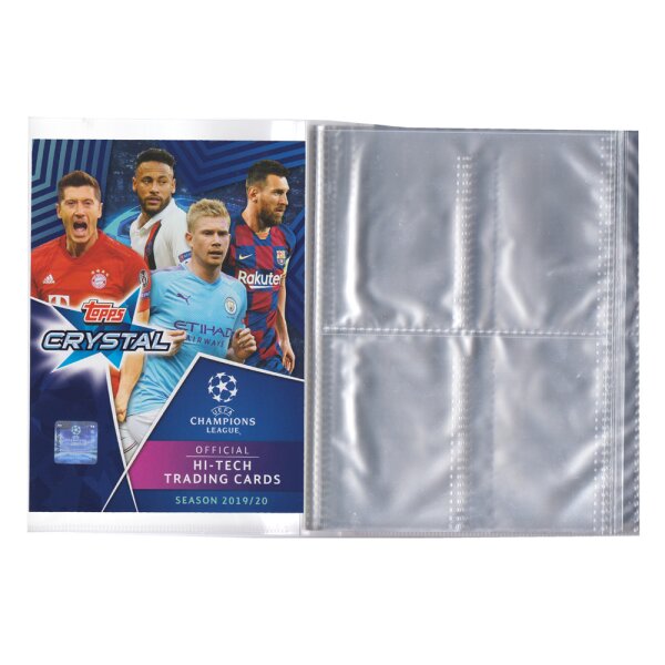 Topps Champions League Crystal 2019/20 - 1 Leere Sammelmappe