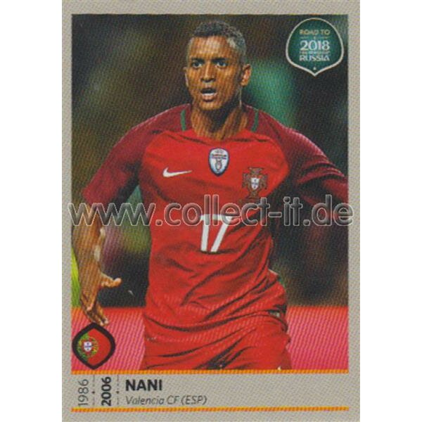 Road to WM 2018 Russia - Sticker 156 - Nani