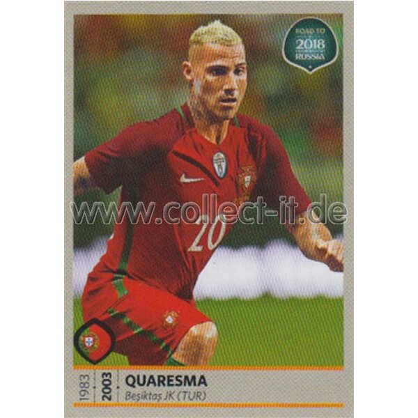 Road to WM 2018 Russia - Sticker 157 - Quaresma