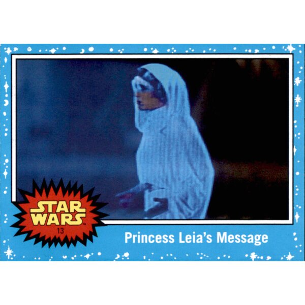 13 - Princess Leias Message - Basis Karte - Journey to Rise of Skywalker