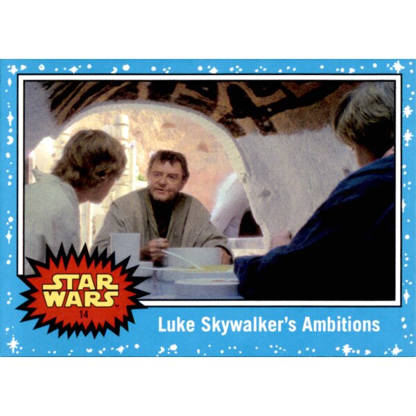 14 - Luke Skywalkers Ambitions - Basis Karte - Journey to Rise of Skywalker