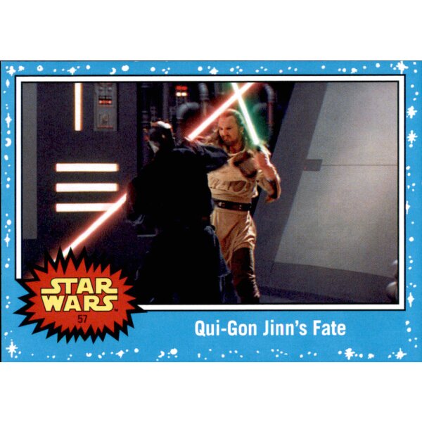 57 - Qui-Gon Jinns Fate - Basis Karte - Journey to Rise of Skywalker