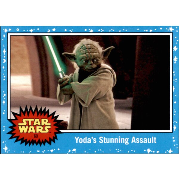 60 - Yodas Stunning Assault - Basis Karte - Journey to Rise of Skywalker