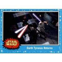 61 - Darth Tyranus Returns - Basis Karte - Journey to...