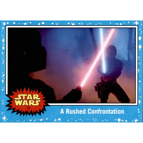71 - A Rushed Confrontation - Basis Karte - Journey to Rise of Skywalker