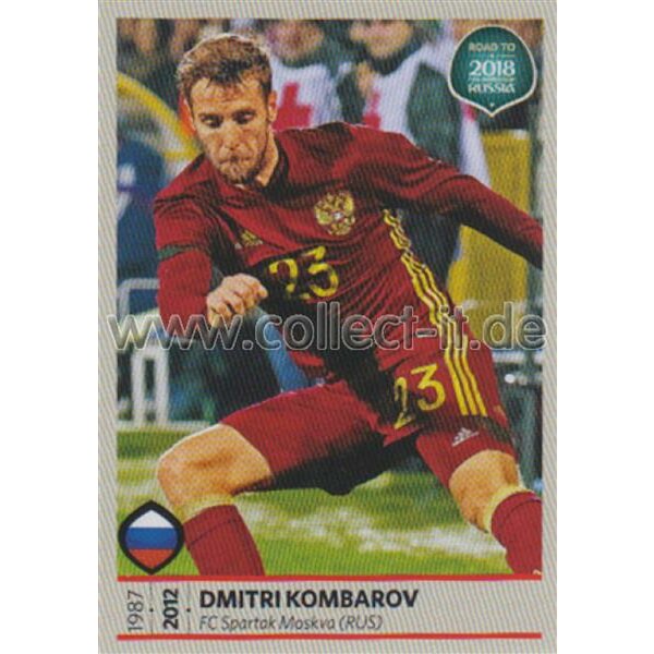 Road to WM 2018 Russia - Sticker 182 - Dimitri Kombarov