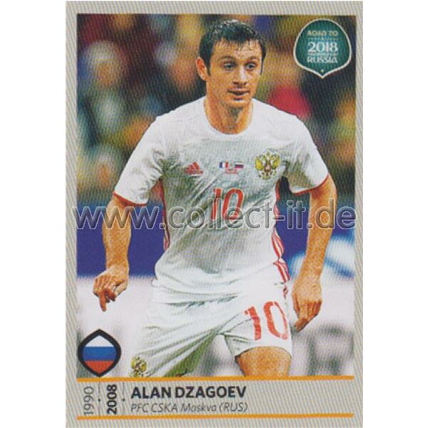 Road to WM 2018 Russia - Sticker 183 - Alan Dzagoev