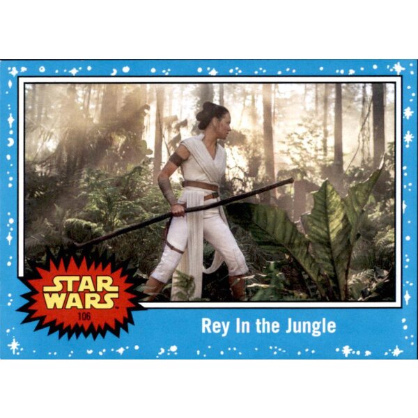 106 - Rey In the Jungle - Basis Karte - Journey to Rise of Skywalker