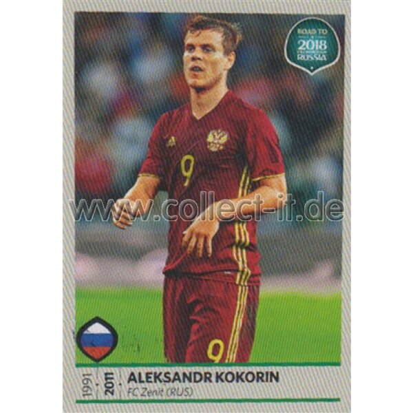 Road to WM 2018 Russia - Sticker 190 - Aleksandr kokorin